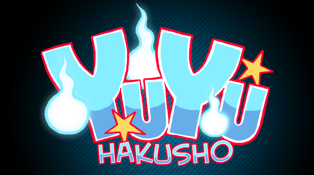 Мистер така. Yu Yu Hakusho logo.